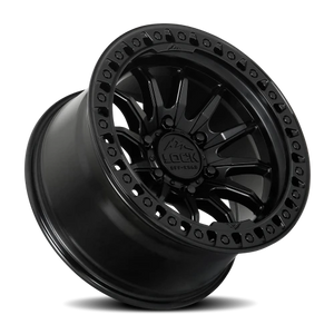 Lock Offroad Trail Matte Black W/ Gloss Black Ring 20x9 +20 6x139.7mm 106.2mm