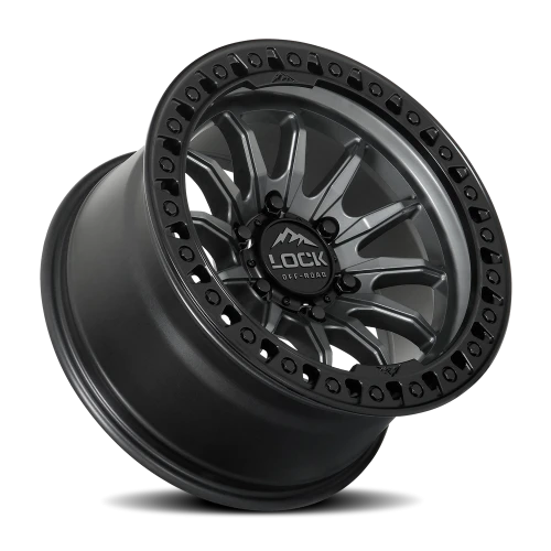 Lock Offroad Trail Matte Grey W/ Ma 20x9 +1 6x135mm 87.1mm