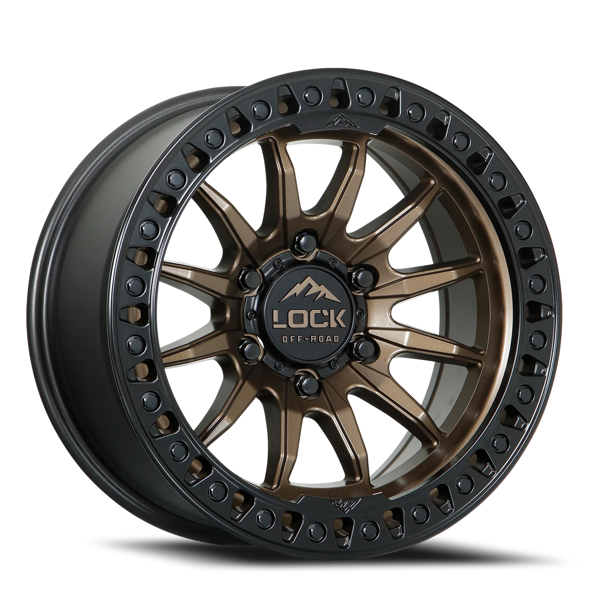 Lock Offroad Trail Matte Bronze W/ Ma 20x9 +1 5x127mm 71.5mm