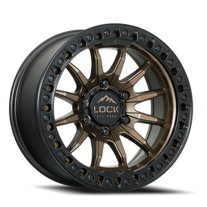 Lock Offroad Trail Matte Bronze W/ Ma 20x9 +1 5x127mm 71.5mm