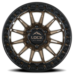 Lock Offroad Trail Matte Bronze W/ Ma 20x9 +1 5x127mm 71.5mm