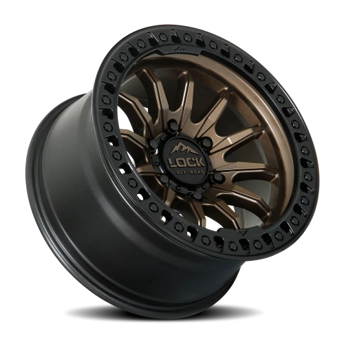 Lock Offroad Trail Matte Bronze W/ Ma 17x8.5 +25 6x135mm 87.1mm
