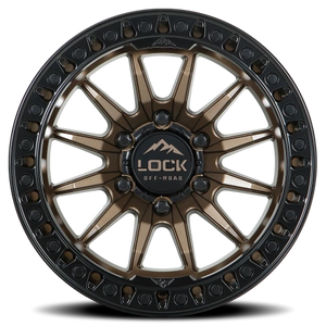 Lock Offroad Trail Matte Bronze W/ Ma 20x9 +1 6x135mm 87.1mm