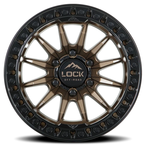 Lock Offroad Trail Matte Bronze W/ Ma 20x9 +20 6x139.7mm 106.2mm