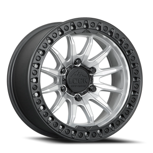 Lock Offroad Trail Matte Silver W/ Ma 20x9 +1 5x127mm 71.5mm