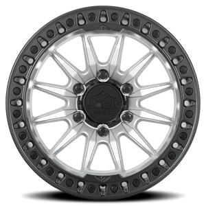 Lock Offroad Trail Matte Silver W/ Ma 20x9 +20 6x135mm 87.1mm