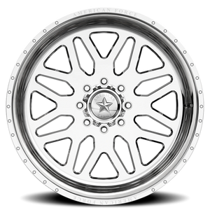 American Force B02 Trax SS Polished 22x12 -40 8x165.1mm 122mm - Wheelwiz