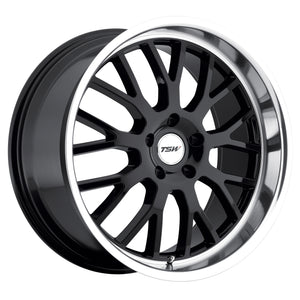 TSW TREMBLANT Gloss Black W/ Mirror Cut Lip 20x10 +35 5x120mm 76.1mm - Wheelwiz