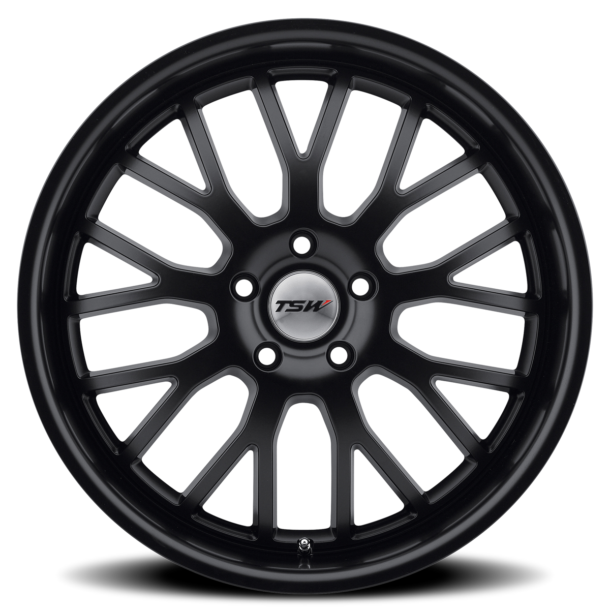 TSW TREMBLANT Matte Black 20x8.5 +30 5x114.3mm 76.1mm - Wheelwiz