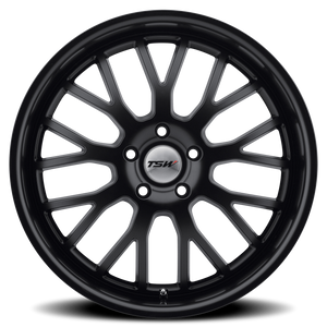 TSW TREMBLANT Matte Black 17x8 +20 5x120mm 76.1mm - Wheelwiz