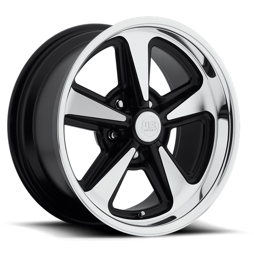 US MAG U109 BANDIT Matte Black Machined 18x8 +1 5x114.3mm 72.6mm