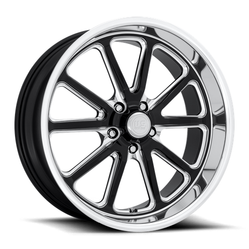 US MAG U117 RAMBLER Gloss Black Milled 20x10.5 +20 5x127mm 78.1mm