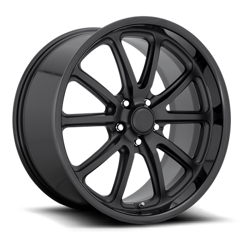 US MAG U123 RAMBLER Gloss Black Matte Black 20x8.5 +32 5x114.3mm 72.6mm