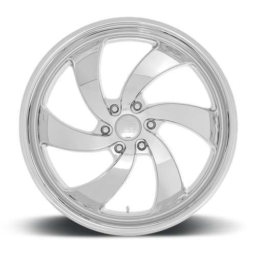 US MAG U132 DESPERADO Chrome 24x10 +25 6x135mm 87.1mm