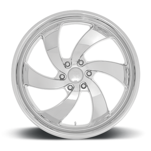 US MAG U132 DESPERADO Chrome 22x9 +25 6x135mm 87.1mm