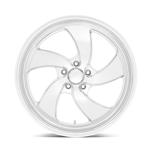 US MAG U132 DESPERADO Chrome 24x10 +5 5x127mm 78.1mm