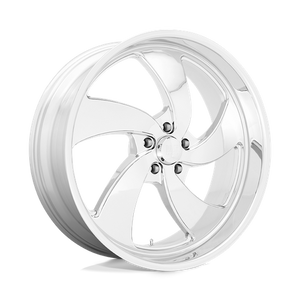 US MAG U132 DESPERADO Chrome 22x8.5 +1 5x120.65mm 72.6mm
