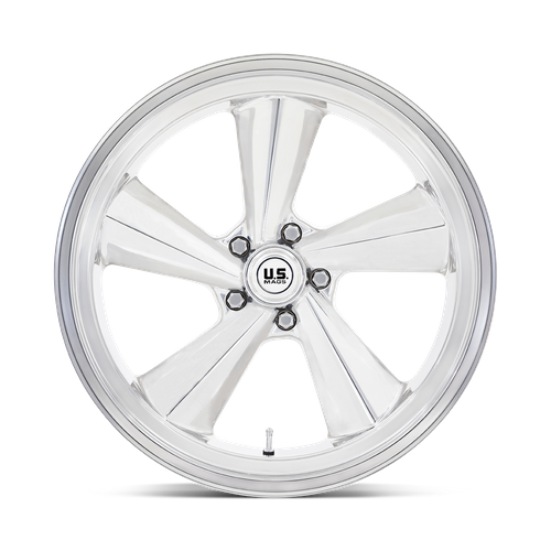 US MAG U135 TS Polished 22x9 +15 5x127mm 78.1mm - Wheelwiz