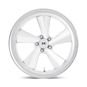 US MAG U135 TS Polished 22x10.5 0 5x120.65mm 72.6mm