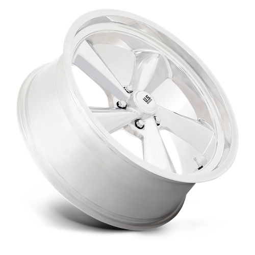 US MAG U135 TS Polished 22x9 +15 5x120.65mm 72.6mm - Wheelwiz