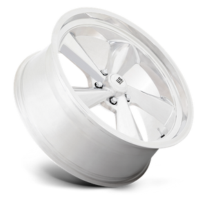 US MAG U135 TS Polished 22x9 +15 5x120.65mm 72.6mm