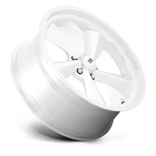 US MAG U135 TS Polished 22x9 +15 5x127mm 78.1mm