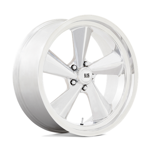 US MAG U135 TS Polished 22x9 +15 5x120.65mm 72.6mm