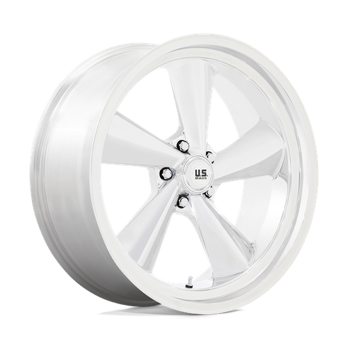 US MAG U135 TS Polished 22x9 +15 5x127mm 78.1mm