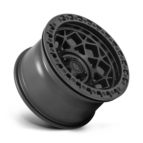 Fuel Offroad D120 UNIT BEADLOCK Blackout 17x9 -15 6x139.7mm 106.1mm - Wheelwiz