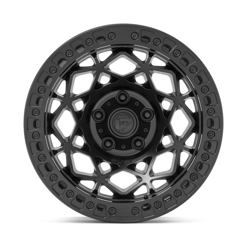 Fuel Offroad D120 UNIT BEADLOCK Blackout 17x9 -15 6x139.7mm 106.1mm - Wheelwiz
