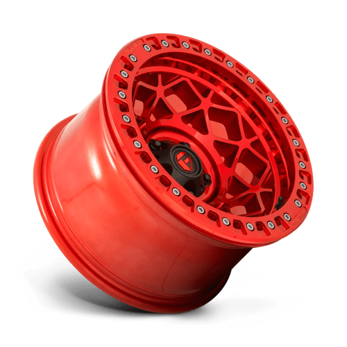 Fuel Offroad D121 UNIT BEADLOCK Candy Red 17x9 -15 5x127mm 71.5mm - Wheelwiz