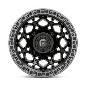 Fuel Offroad D783 UNIT UTV Matte Black W/ Gunmetal Ring 15x10 0 4x137mm 110.1mm - Wheelwiz