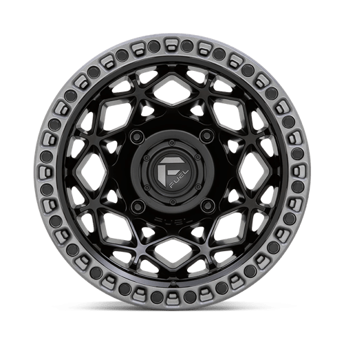 Fuel Offroad D783 UNIT UTV Matte Black W/ Gunmetal Ring 15x7 +10 4x137mm 110.1mm - Wheelwiz