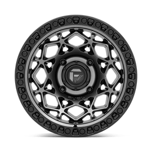 Fuel Offroad D784 UNIT UTV Gunmetal W/ Matte Black Ring 15x7 +10 4x137mm 110.1mm - Wheelwiz