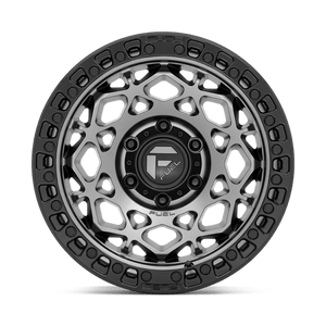 Fuel Offroad D784 UNIT Gunmetal W/ Matte Black Ring 17x9 +1 6x139.7mm 106.1mm - Wheelwiz