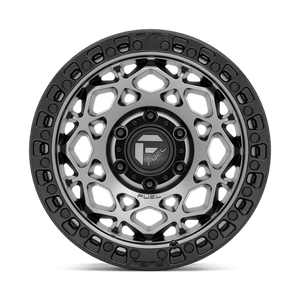 Fuel Offroad D784 UNIT Gunmetal W/ Matte Black Ring 17x9 +1 6x114.3mm 66.1mm - Wheelwiz
