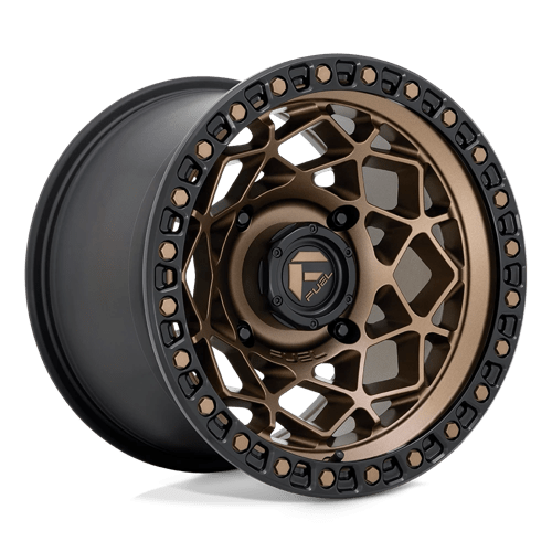 Fuel Offroad D785 UNIT UTV Bronze W/ Matte Black Ring 15x10 0 4x156mm 132mm - Wheelwiz