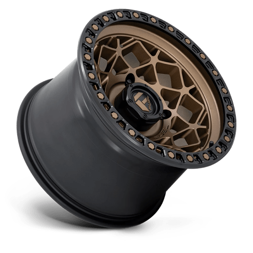 Fuel Offroad D785 UNIT UTV Bronze W/ Matte Black Ring 15x10 0 4x137mm 110.1mm - Wheelwiz