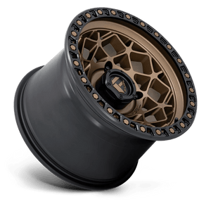 Fuel Offroad D785 UNIT UTV Bronze W/ Matte Black Ring 15x10 0 4x137mm 110.1mm - Wheelwiz