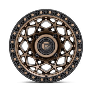 Fuel Offroad D785 UNIT UTV Bronze W/ Matte Black Ring 15x7 +10 4x137mm 110.1mm - Wheelwiz