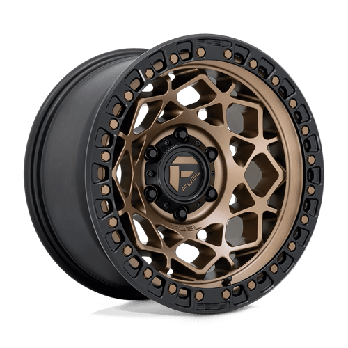 Fuel Offroad D785 UNIT Bronze W/ Matte Black Ring 17x9 +1 6x114.3mm 66.1mm - Wheelwiz