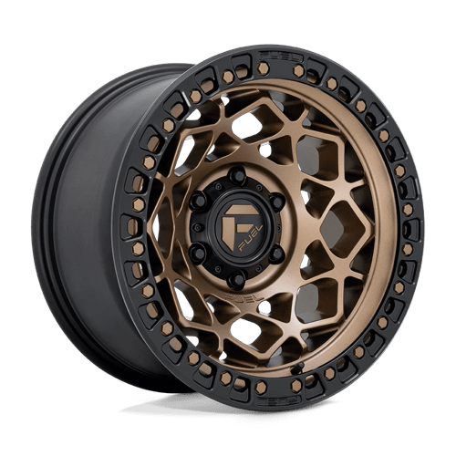 Fuel Offroad D785 UNIT Bronze W/ Matte Black Ring 17x9 -12 5x127mm 71.5mm - Wheelwiz