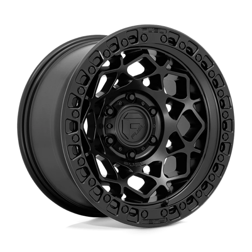 Fuel Offroad D786 UNIT Matte Black W/ M-black Ring 17x9 -12 6x135mm 87.1mm - Wheelwiz