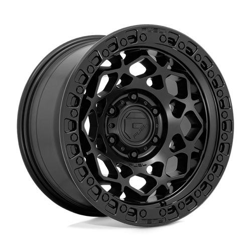 Fuel Offroad D786 UNIT Matte Black W/ M-black Ring 17x9 +1 6x120mm 66.9mm - Wheelwiz