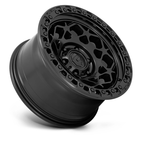 Fuel Offroad D786 UNIT Matte Black W/ M-black Ring 17x9 +1 6x114.3mm 66.1mm - Wheelwiz