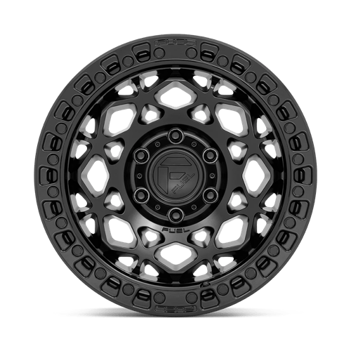 Fuel Offroad D786 UNIT Matte Black W/ M-black Ring 17x9 +1 6x120mm 66.9mm - Wheelwiz