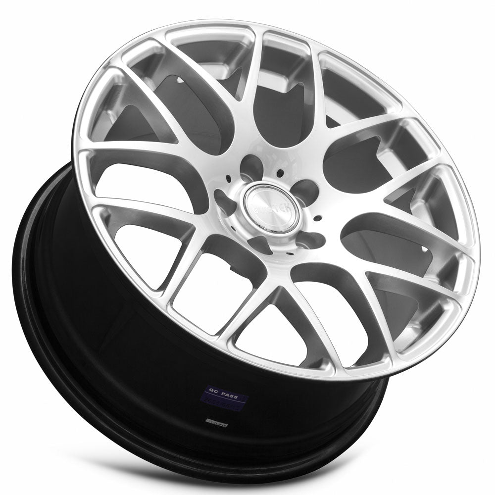MRR UO2 Hyper Silver 18x8.5 +35 5x108mm 73.1mm - Wheelwiz