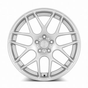 MRR UO2 Hyper Silver 19x8.5 +35 5x110mm 73.1mm - Wheelwiz