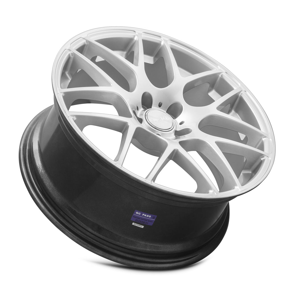 MRR UO2 Hyper Silver 19x8.5 +35 5x115mm 73.1mm - Wheelwiz