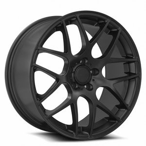 MRR UO2 Matte Black 19x9.5 +40 5x112mm 73.1mm